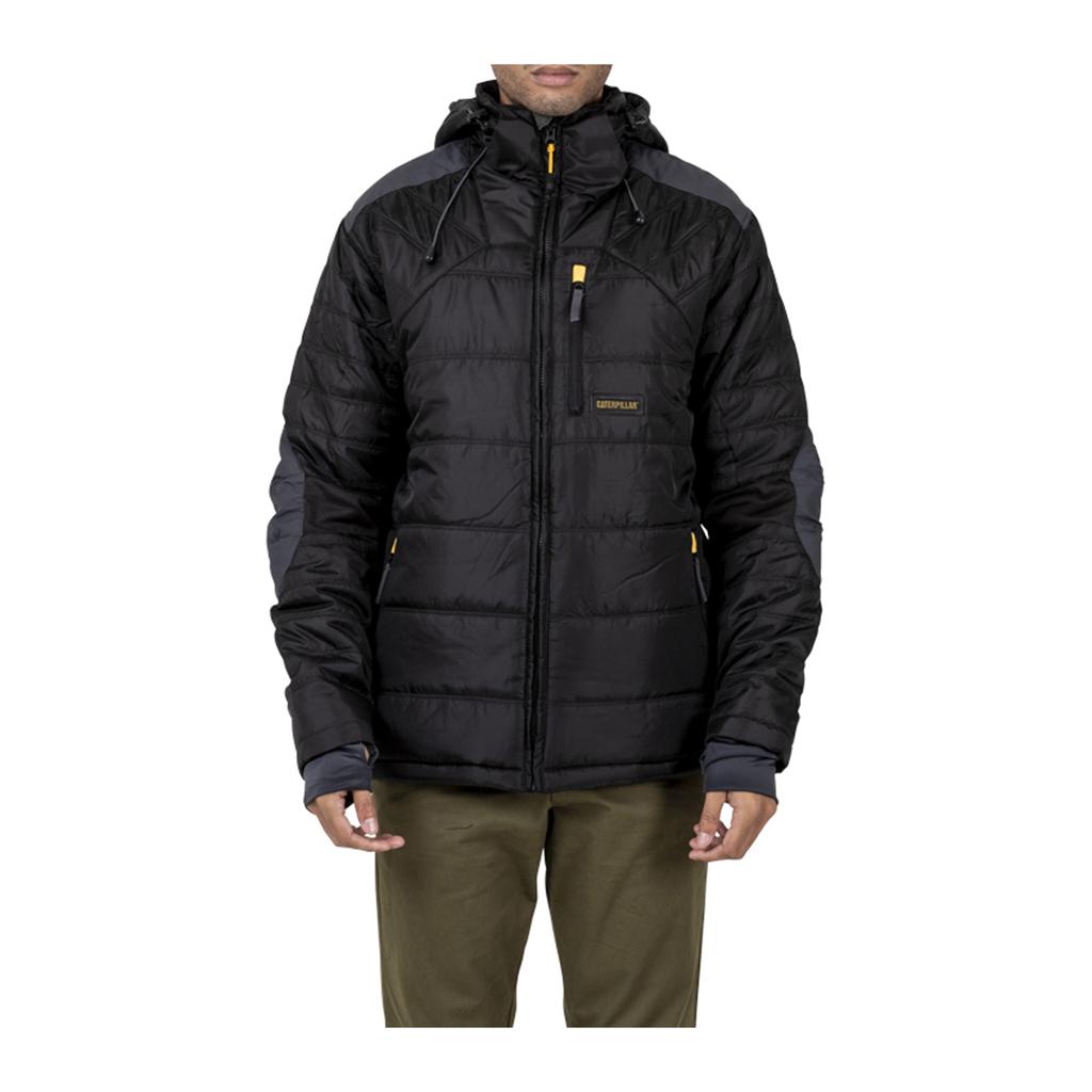 Caterpillar Triton Insulated Puffer Men\'s Jackets Black  USA |  174032-BVU