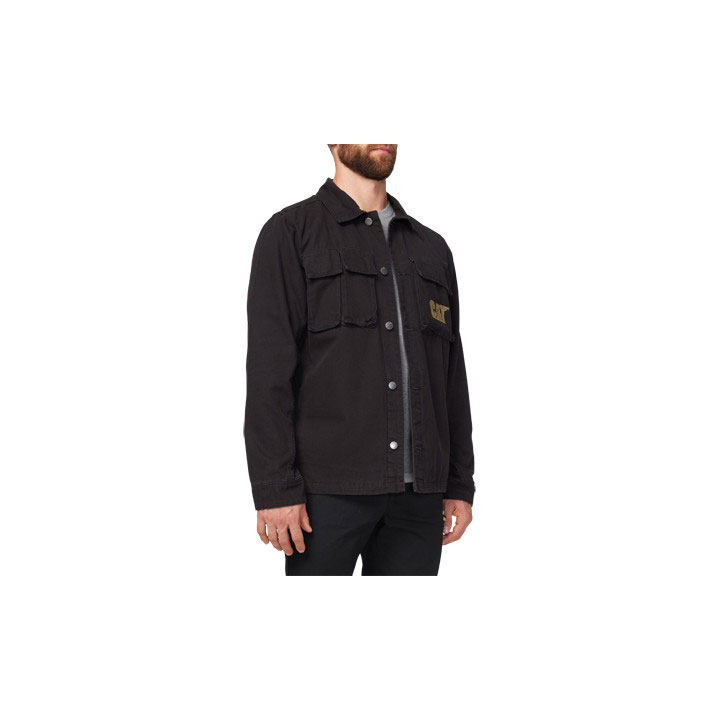 Caterpillar Urban Passage Shirt Men's Jackets Black  USA |  163790-AKV