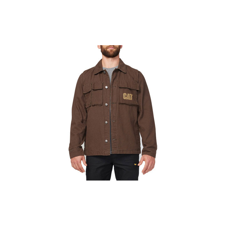 Caterpillar Urban Passage Shirt Men's Jackets Brown  USA |  917824-NKE