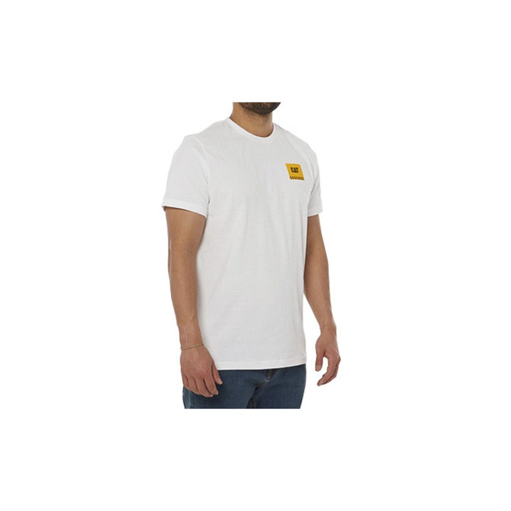 Caterpillar Work Restricted Men's T-Shirts White  USA |  174893-LJN