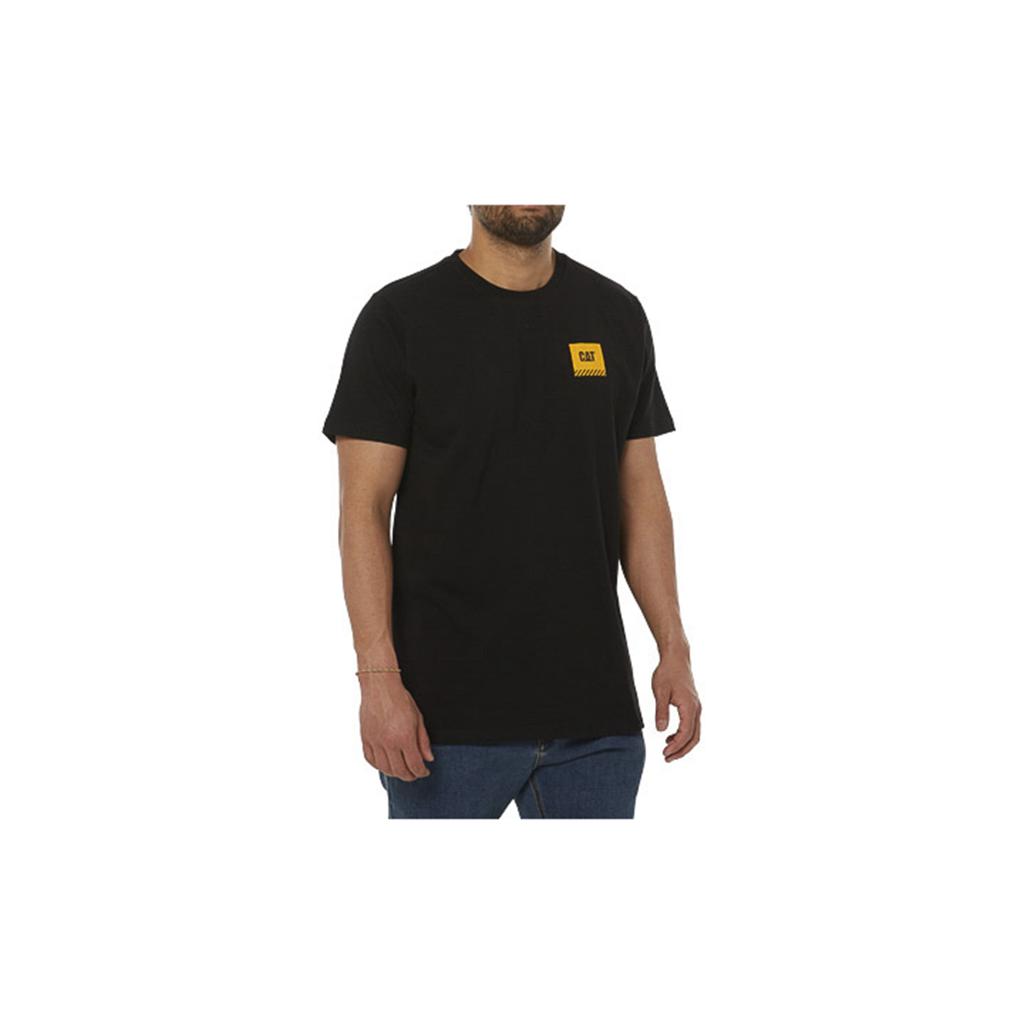 Caterpillar Work Restricted Men's T-Shirts Black  USA |  870532-NGD